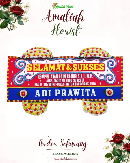 Papan Bunga Ucapan Selamat Pematang Jaya