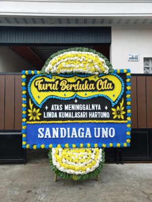 Papan Bunga Duka di Pematang Jaya