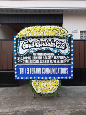 Papan Bunga Duka di Pematang Jaya